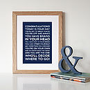 dr seuss 'congratulations' quote print by hope & love ...