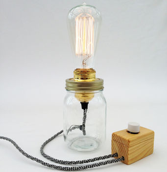 Contemporary Kilner Edison Lamp, 4 of 12