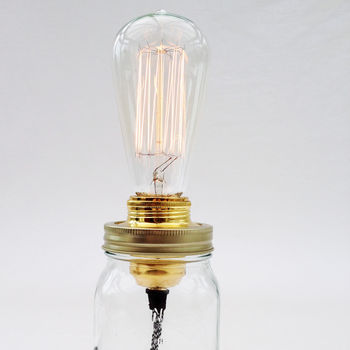 Contemporary Kilner Edison Lamp, 5 of 12