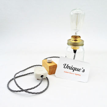 Contemporary Kilner Edison Lamp, 8 of 12