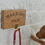 Personalised 'Walkies' Dog Lead Hanger, thumbnail 6 of 8