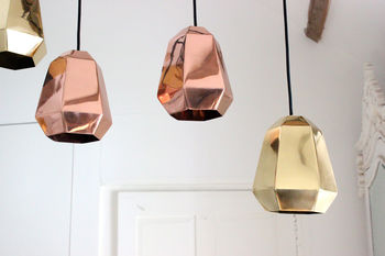Copper Or Brass Pendant Light, 2 of 7