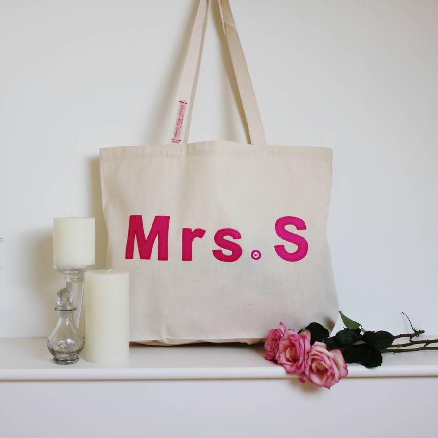 mrs bag, as seen on fearne cotton by charliemilly design