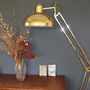 Brushed Copper Angled Floor Lamp, thumbnail 3 of 9