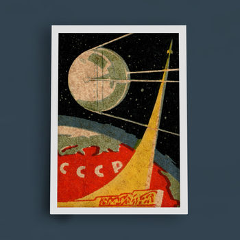 Russian Space Prints Set, 4 of 5