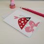 Ladybird Birthday And Valentines Card, thumbnail 2 of 5