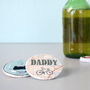Daddy Magnetic Bottle Opener, thumbnail 1 of 2