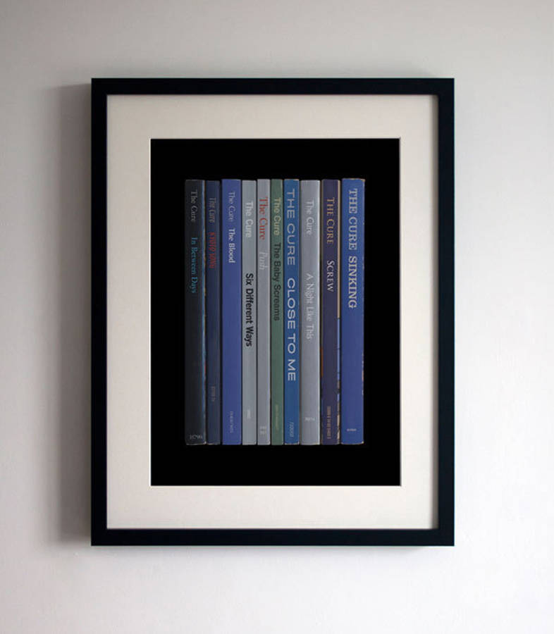 The Cure Album In Book Form Print