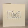'Dad' Handmade Card, thumbnail 4 of 4