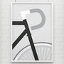 Personalised 'Ride' Bike Unframed Poster, thumbnail 2 of 4