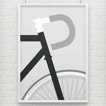 Personalised 'Ride' Bike Unframed Poster, 2 of 4