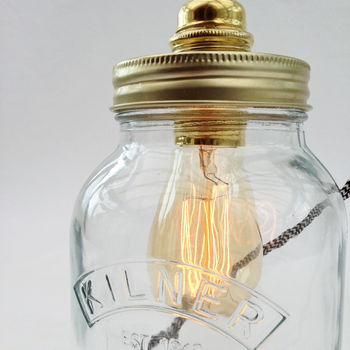 Bespoke Kilner Jar Table Lamp, 5 of 12