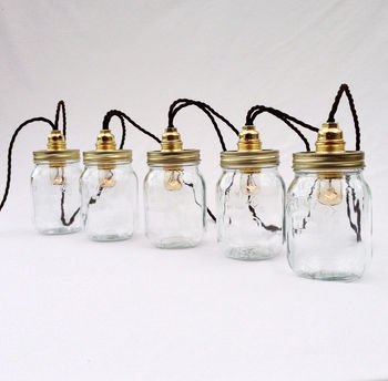Nautical Kilner Jar Chain Lights, 3 of 12
