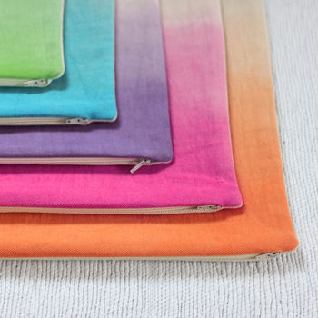 Stylish Dip Dyed Ombre Cushion Covers, 8 of 8