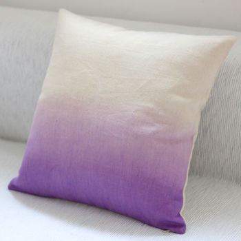 Stylish Dip Dyed Ombre Cushion Covers, 4 of 8
