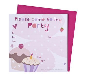 Cupcakes Party Invitations, 2 of 2