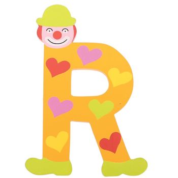 Wooden Alphabet Clown Letters, 12 of 12