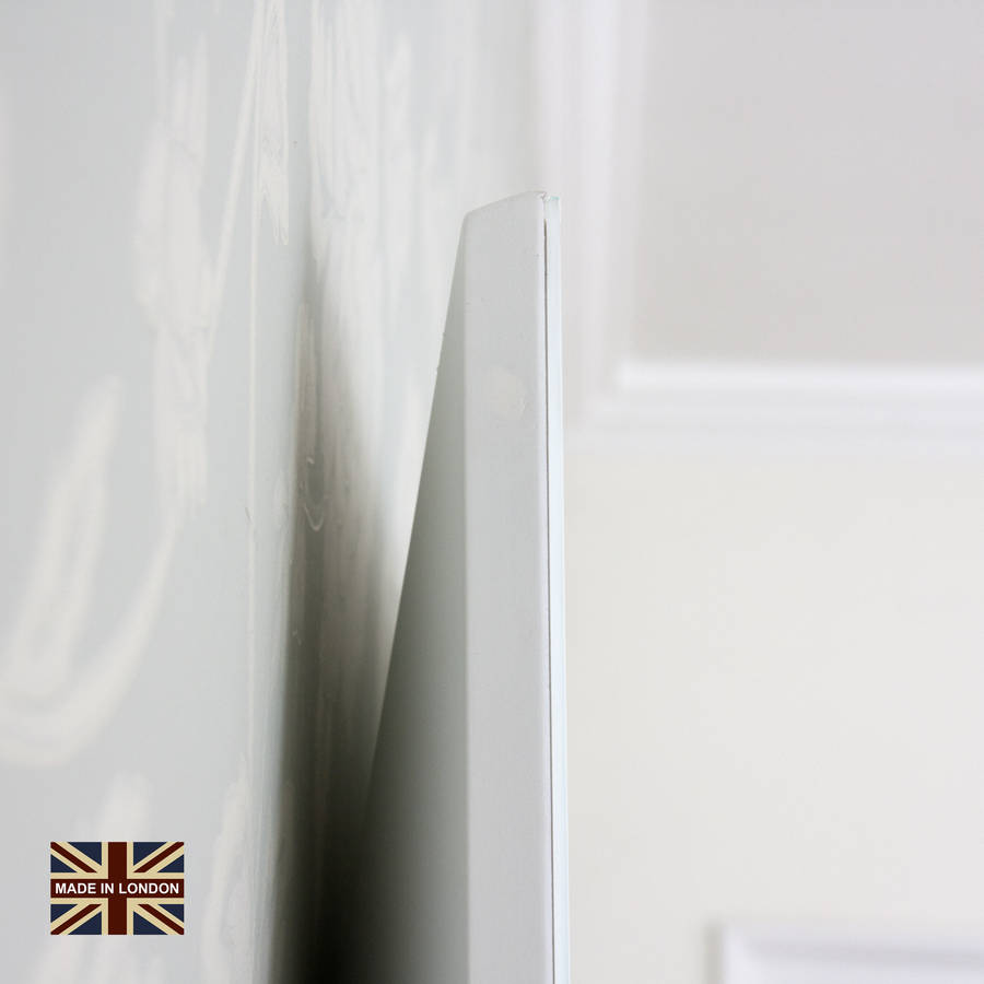 modern white glass mirror by decorative mirrors online