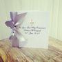 Gold Diamante Cross Personalised 1st Communion Card, thumbnail 3 of 3