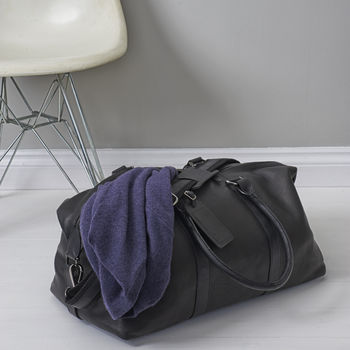 Anthony Handmade Leather Weekend Holdall, 3 of 12
