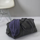 Menleather weekend bag Menleather weekend bag
