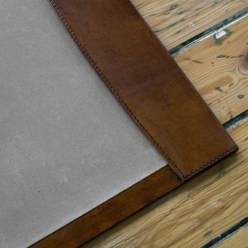 Leather Desk Blotter Two Colours, 6 of 10