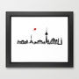 Berlin City Skyline Fine Art Print, thumbnail 1 of 2