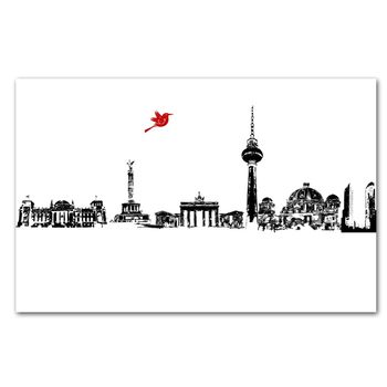 Berlin City Skyline Fine Art Print, 2 of 2