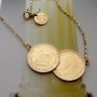 Double Sixpence Coin Necklace, thumbnail 5 of 5