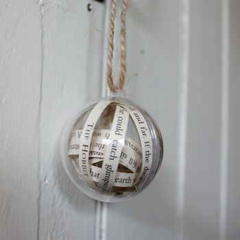 Set Of Two Literary Christmas Decorations, 5 of 5