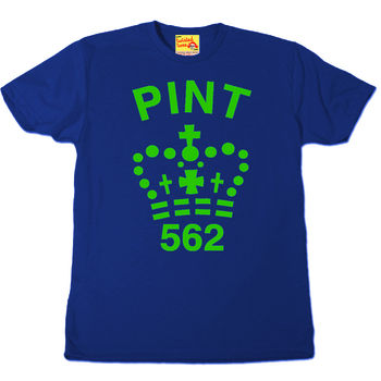 Pint Tshirt Top Range For Men Seven Colour Schemes, 2 of 7