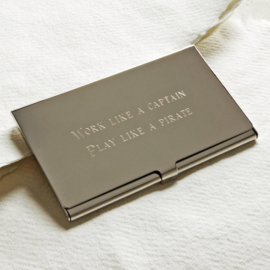 85+ Business Card Holder Personalised