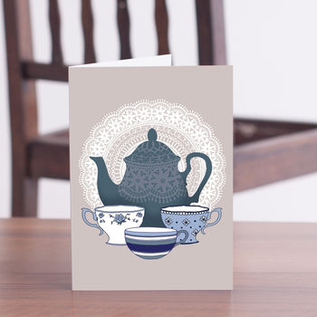 Teapot Card, 3 of 3