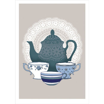 Teapot Card, 2 of 3