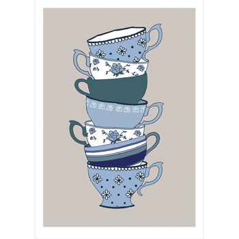 Teacups Card, 2 of 3