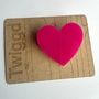 Acrylic Love Heart Brooch, thumbnail 4 of 5