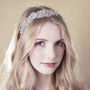 Crystal And Pearl Wedding Headband 'Carina Three', thumbnail 1 of 2