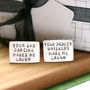 Personalised Cufflinks. Anniversary Gift For Him, thumbnail 10 of 12
