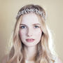 Crystal And Pearl Wedding Hair Vine 'Cleo', thumbnail 1 of 2