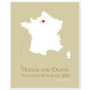 Engaged In Paris Personalised Print, thumbnail 5 of 12