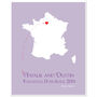 Engaged In Paris Personalised Print, thumbnail 4 of 12