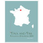 Engaged In Paris Personalised Print, thumbnail 12 of 12