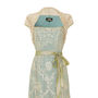 Lace Occasion Dress With Forties Neckline In Platinum, thumbnail 3 of 5