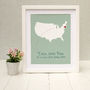 Engaged In New York Personalised Print, thumbnail 1 of 12