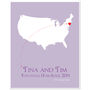 Engaged In New York Personalised Print, thumbnail 5 of 12