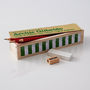 Personalised Wooden Pencil Box And Contents, thumbnail 2 of 4