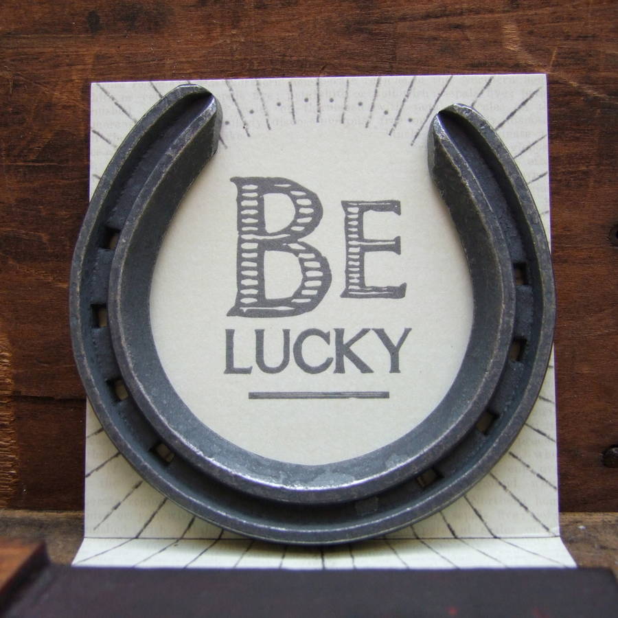 Be Lucky Horseshoe By Home & Glory