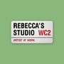 Personalise Your Own London Street Sign 75cm Wide, thumbnail 3 of 10