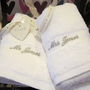Personalised Mr And Mrs Wedding Towels, thumbnail 2 of 4
