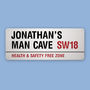 Personalise Your Own London Street Sign 100cm Wide, thumbnail 2 of 7
